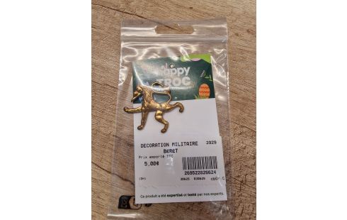 DECORATION MILITAIRE BÉRÊT