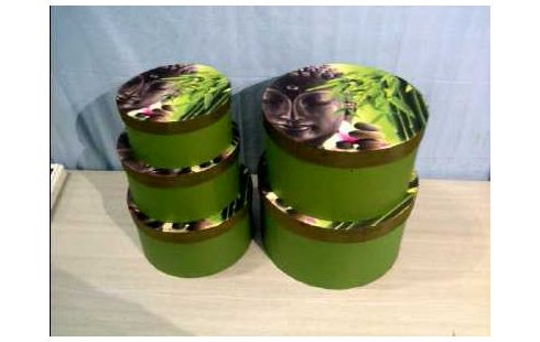 AUFBEWAHRUNGSBOX 5ER-SET RUND