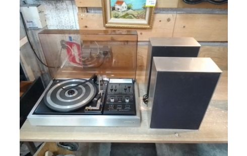 PLATINE VINYLE STEREO + ENCEINTES
