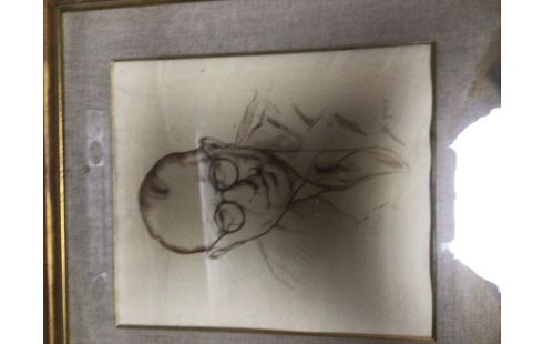 TABLEAU PORTRAIY BEN GENAUX