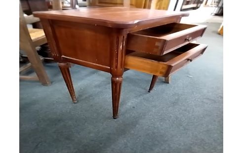 CHEVET 2 tiroirs merisier