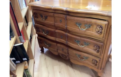 COMMODE 3 TIROIRS MERISIER STYLE LXV