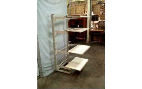 REGAL WEISS METALL 4-EB. AUSZIEHBAR