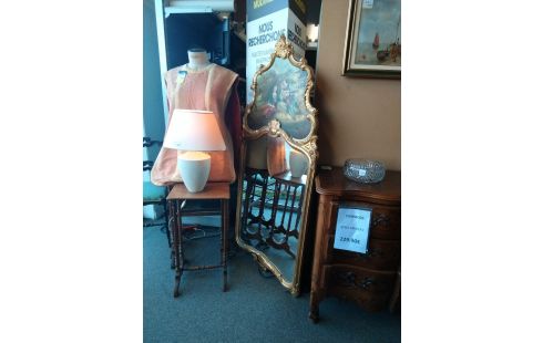 MIROIR TRUMEAU STYLE ROCAILLE