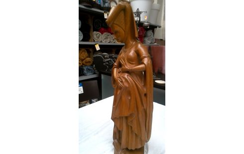 STATUE FRAU, , HOLZ