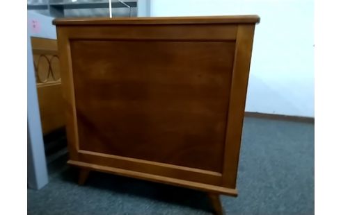 LIT BEBE BOIS 60X120 VINTAGE AVEC MATELAS.