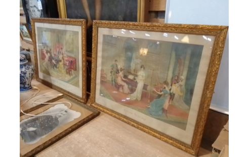 TABLEAU CADRE DORÉ L'UNITE