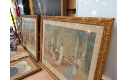 TABLEAU CADRE DORÉ L'UNITE