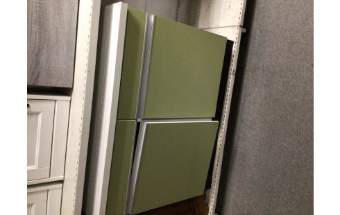 MEUBLE DE CUISINE VERT SAUGE 2 TIROIRS 2 PORTES