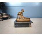 SCULPTURE BRONZE FEMME ALLONGÉE