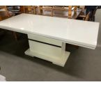 TABLE MODERNE RECTANGULAIRE BLANCHE 190X90