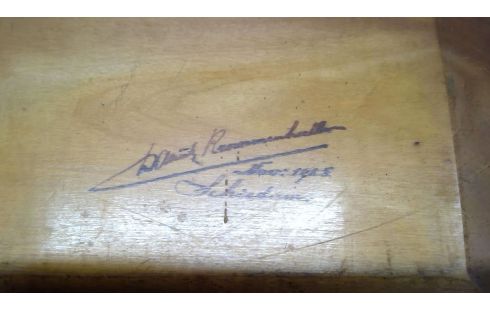 SPREUK INLEG HOUTWERK  1925