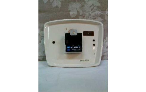 KÜCHENUHR <JUNGHANS> ELECTORA VINTAGE WEISS