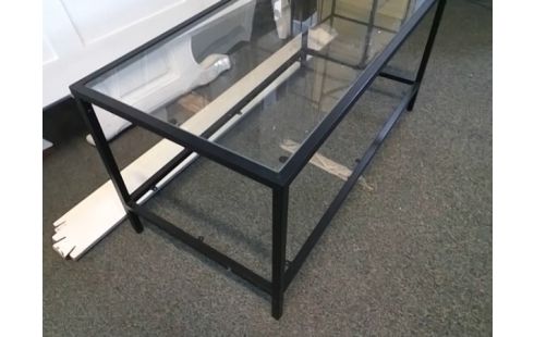 TABLE D'APPOINT PLATEAU VERRE