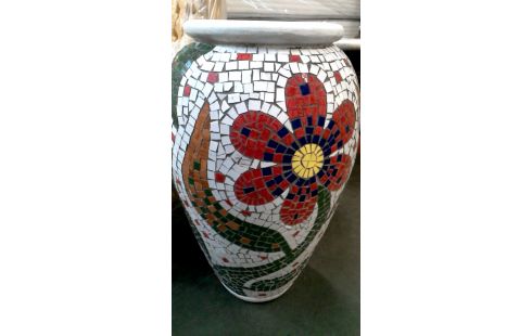 BLOEMPOT BLOEM MOZAIEK GROOT MODEL
