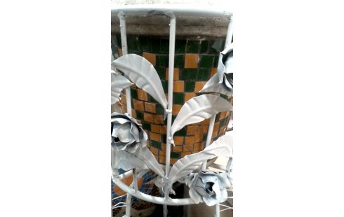 BLOEMPOT MOZAIEK GROEN