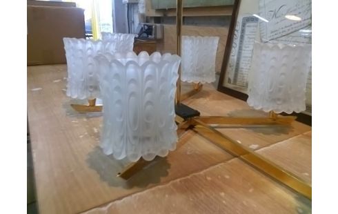 LUSTRE 6 FEUX VINTAGE