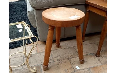 TABOURET bois trepied