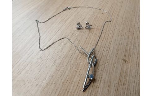 BIJOU bo et collier argent