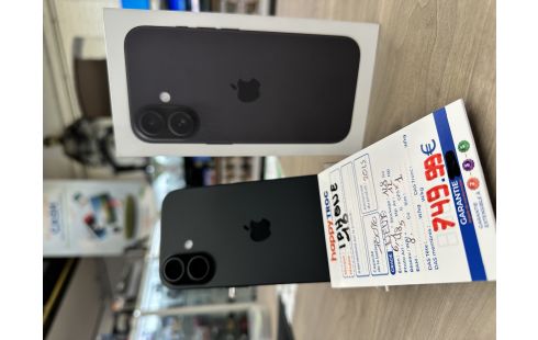 iPhone 16 128Go Black NEUF