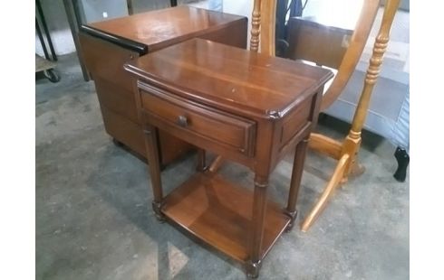 CHEVET 1 TIROIR BOIS EN L'ETAT