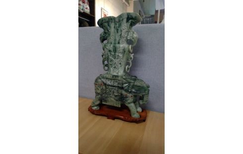 ESTATUA, , ELEFANTE JADE CHINO