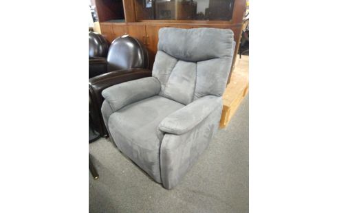 FAUTEUIL RELAX MICROFIBRE GRIS