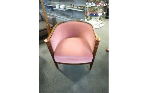 FAUTEUIL ART DECO TONNEAU