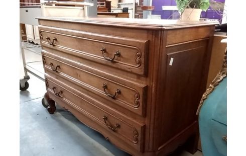 COMMODE chene miel 3 tiroirs