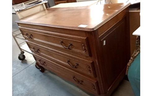 COMMODE chene miel 3 tiroirs