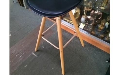 TABOURET DE BAR NOIR
