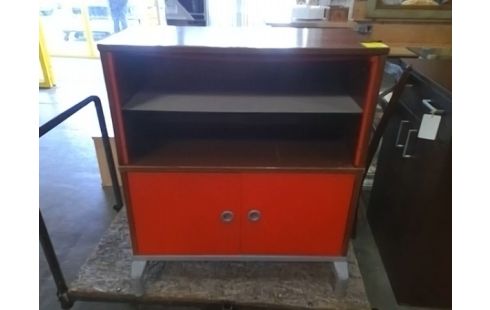 MEUBLE HIFI 2 PORTES EN L'ETAT