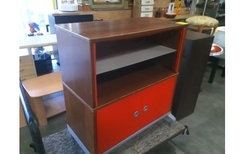 MEUBLE HIFI 2 PORTES EN L'ETAT