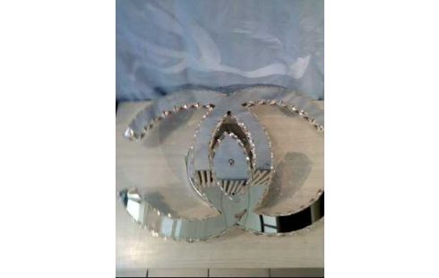 DECKENLAMPE <CHANEL LOGO> GLAS/KRISTALL