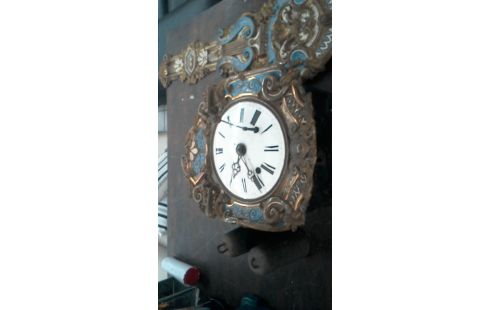 MOUVEMENT D'HORLOGE AVEC BALANCIER ET POIDS