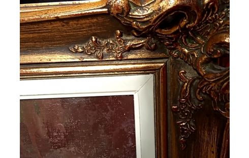 HUILE SUR TOILE BEGUINAGE