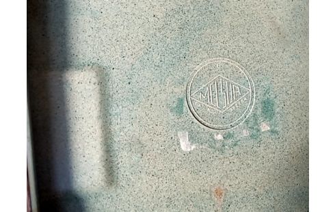 CHAISE D'ECOLE PVC TURQUOISE MELSUA LA PIECE