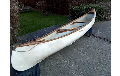 CANOE ROCCA + PAGAYE POLYESTER ET BOIS