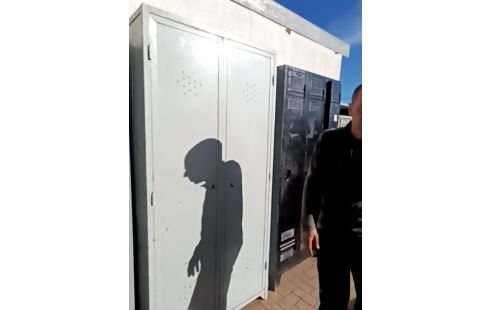 PLACARD MÉTALLIQUE 2 PORTES