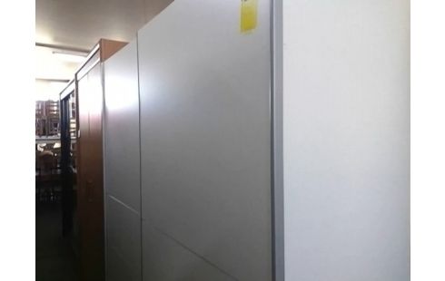 ARMOIRE 2P COULISSANTES BLANCHES