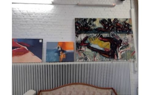 HUILE SUR TOILE GRAND FORMAT