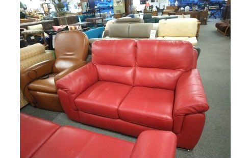 CANAPE CUIR 2 PLACES