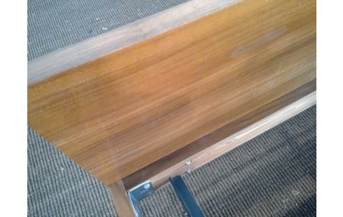 LIT 90 CM  BOIS EXOTIQUE SOMMIER LATTES