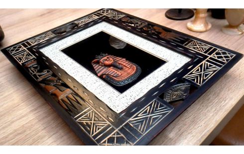 RAHMEN 1 ÄGYPTISCH, , HOLZ