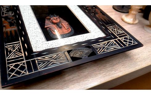 RAHMEN 1 ÄGYPTISCH, , HOLZ