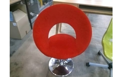 FAUTEUIL TISSU ROUGE