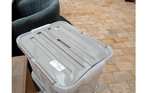 BAC DE TRANSPORT pvc avec couvercle