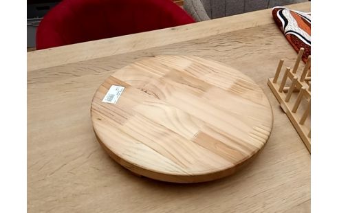 PLATEAU rond bois