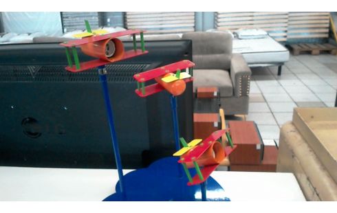 PLAFONNIER  METAL  AVIONS