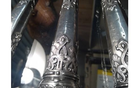 SET DE TABLE ROTTISSERIE ARGENT